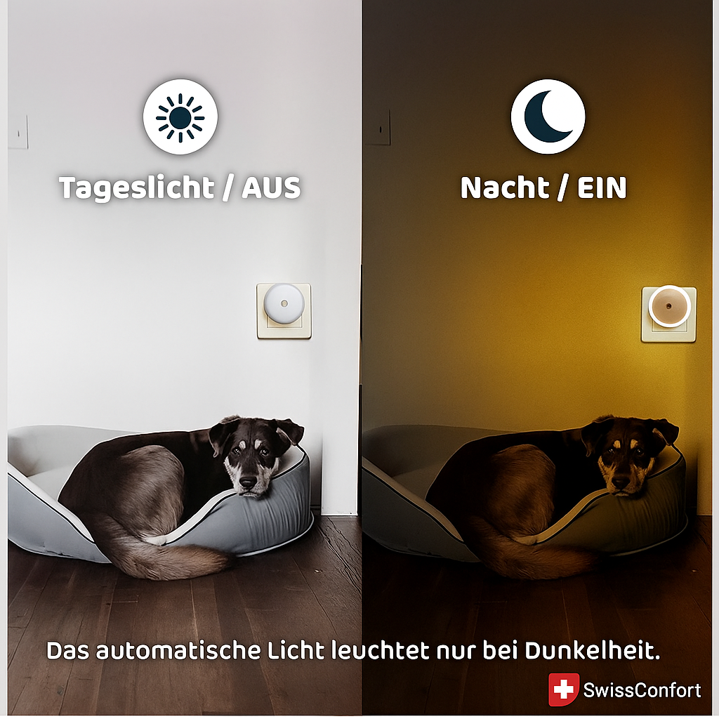 Nachtlichter gegen Stürze